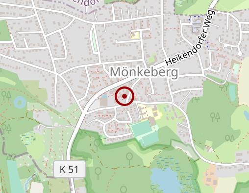 Karte: Pflegeheim Haus Mönkeberg