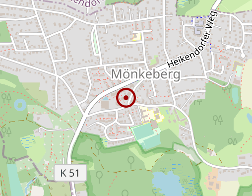 Karte: Haus Mönkeberg Die Johanniter Pflegeheim