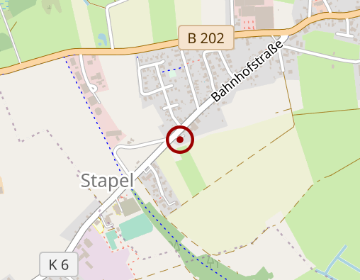 Karte: Rettungswache Norderstapel