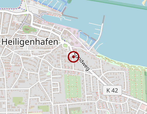 Karte: Die Brücke Ostholstein - Hilfe für seelisch kranke Menschen gemeinnützige GmbH