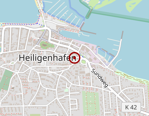 Karte: Die Brücke Ostholstein - Hilfe für seelisch kranke Menschen gGmbH