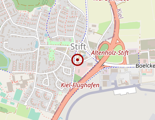 Karte: Physiotherapie Altenholz-Stift Schmidt, Ulrike Physiotherapie