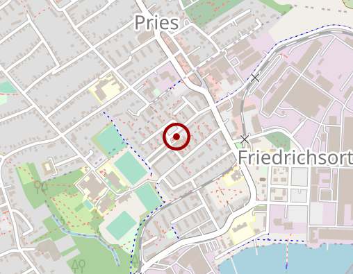 Karte: Begegnungsstätte Friedrichsort