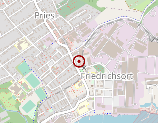 Karte: Therapiezentrum Friedrichsort v. Ketelhodt & Gruner GbR Physiotherapie