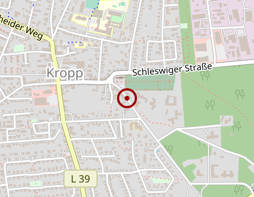 Karte: Diakoniestation-Sozialstation Kropp/Owschlag