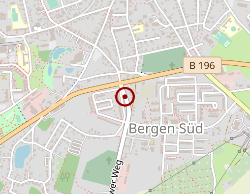 Karte: DRK Kreisverband Rügen-Stralsund e. V. Sozialstation Bergen