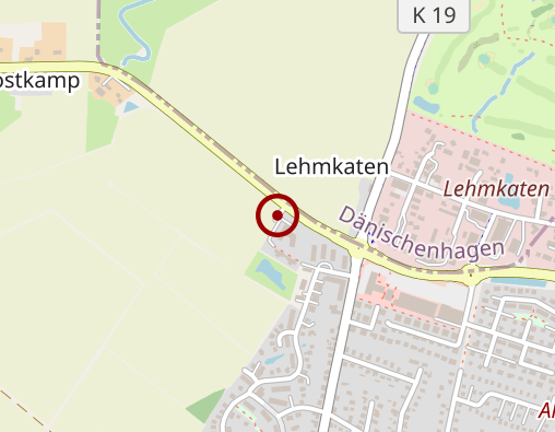 Karte: Deutsche Seniorenwohnen Nord Senioren- und Pflegezentrum Altenholz