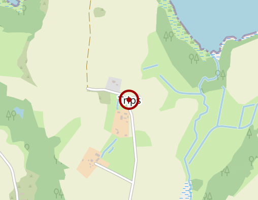 Karte: Alten- und Pflegeheim Burg Trips