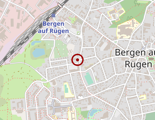 Karte: Pflegeservice Rügen