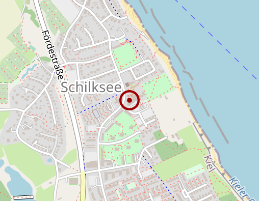 Karte: Kieler Pflegeengel GmbH - Ambulante Pflege & Palliativversorgung Schilksee