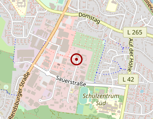 Karte: Kompass'98 Werkstatt für Menschen mit psychischen Behinderungen