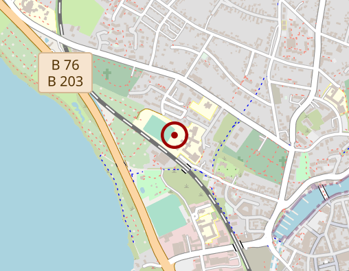 Karte: Lebenshilfe für Behinderte OV Eckernföre u. Umbebung e.V.