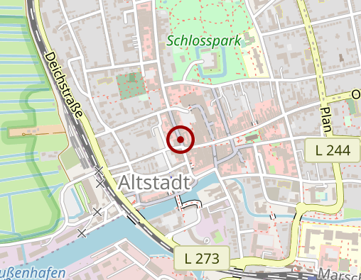 Karte: Sanitätshaus Schütt und Jahn GmbH