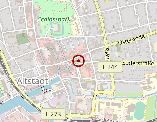 Karte: Schuhmacherei Schlüssel + Notdienst Pflaeging