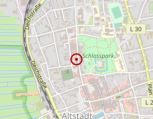 Karte: Husumer Insel Wohngemeinschaft