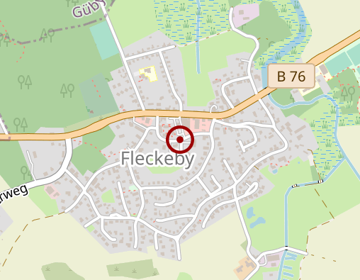 Karte: Diakonieverein in Schwansen und der Landschaft Hütten/Wittensee e.V.