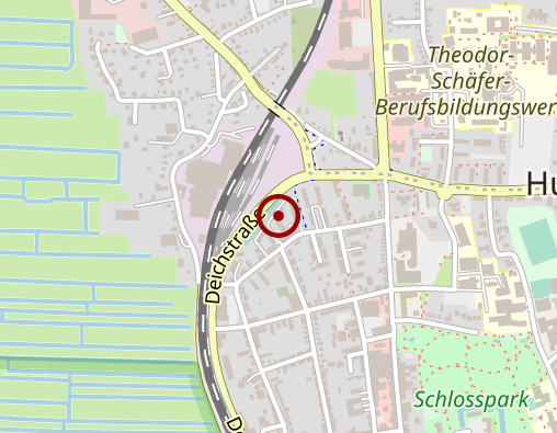 Karte: Pflegediakonie Nordfriesland gemeinnützige GmbH Pflegeheim