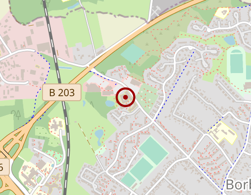 Karte: St. Martin gGmbH , Diakonie-Sozialstation für Eckernförde und Umland