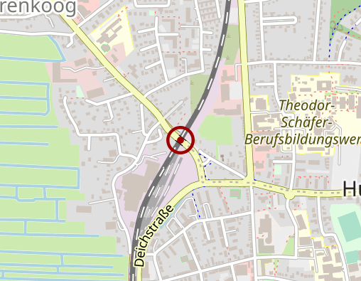 Karte: Lebenshilfe Husum gGmbH