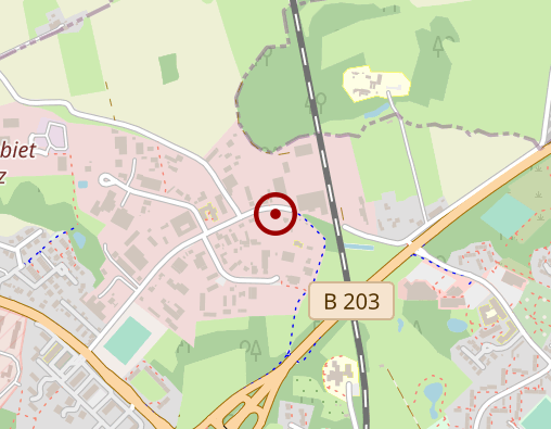 Karte: Tagesstätte für Menschen mit Behinderung Die Eckern-Förderer