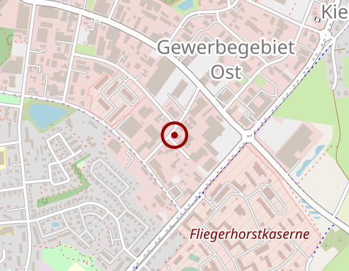 Karte: Husumer Werkstätten Werkstatt für Behinderte