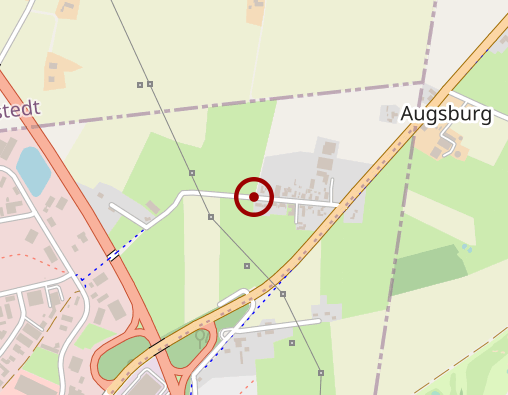 Karte: Huus Moorschift ambulante Pflege - bi di tohuus