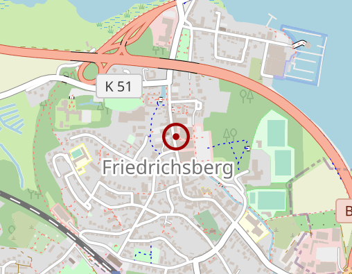 Karte: Klimmzug Sport- und Gesundheitszentrum E.K.