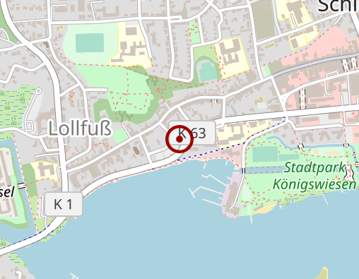 Karte: Physiotherapie an der Schlei