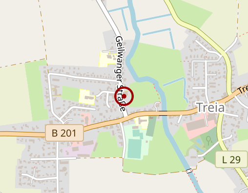 Karte: Osterhof Treia