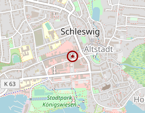 Karte: Lungenpraxis Schleswig Praxis Dr. Deimling / Dr. Volger