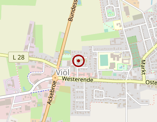 Karte: Diakoniestation Viöl