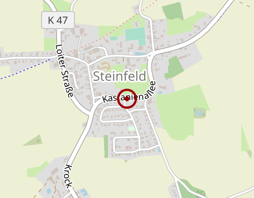 Karte: Bestattungen Erichsen