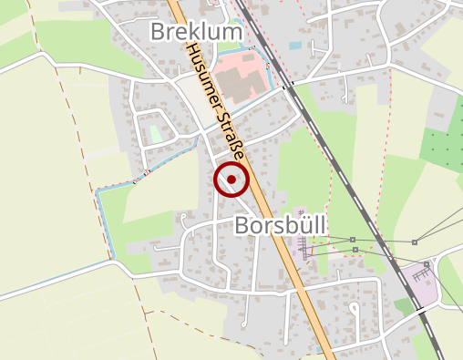 Karte: NFE Breklum GmbH Physiotherapie + Ergotherapie