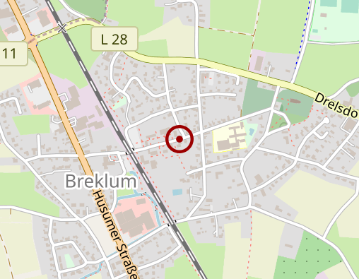 Karte: DIAKO Nordfriesland gGmbH (Tagesklinik Breklum)