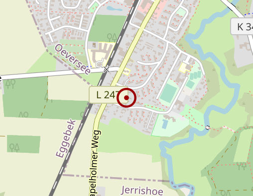 Karte: Deutsche Lebens-Rettungs-Gesellschaft (DLRG) Kreisverband Schleswig-Flensburg e.V.