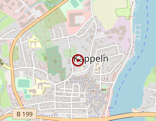 Karte: Tagespflege an der Reeperbahn