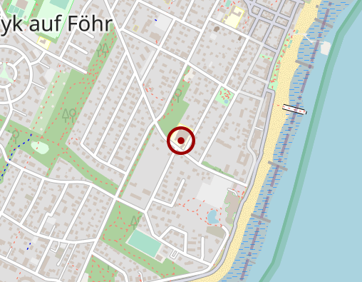 Karte: Klinikum Nordfriesland gGmbH Inselklinik Föhr-Amrum