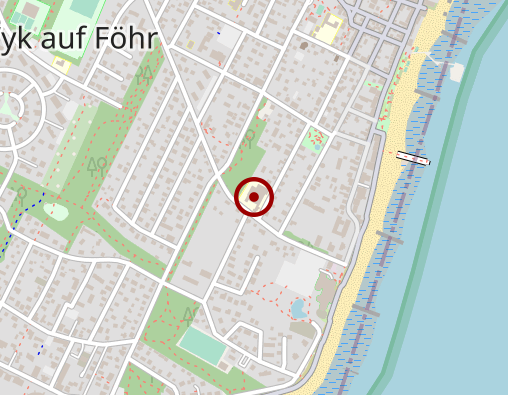 Karte: Klinikum Nordfriesland gGmbH, Inselklinik Föhr-Amrum