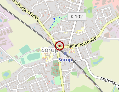 Karte: Tagespflege Sozialstation Sörup