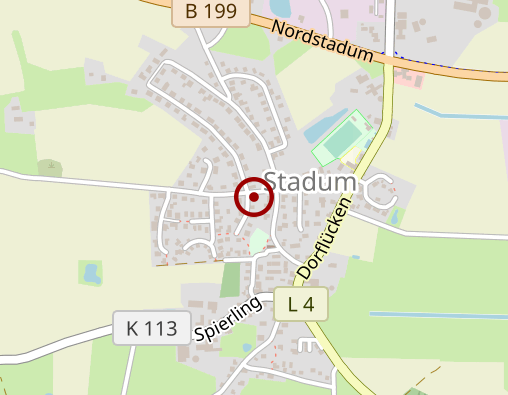 Karte: Jessen Maike Massage u. Fußpflege