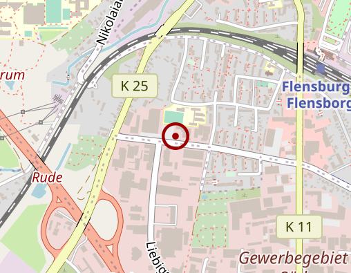 Karte: Bernhard Tedsen GmbH & Co. KG