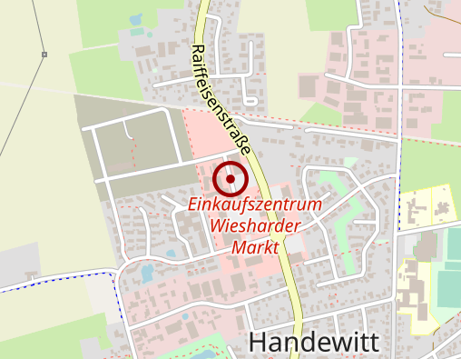 Karte: Sozialstation Ambulante Pflege Handewitt gGmbH