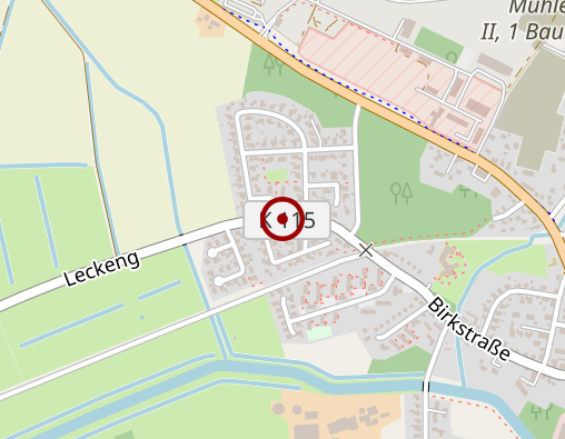 Karte: Haus am Lecker Mühlenstrom