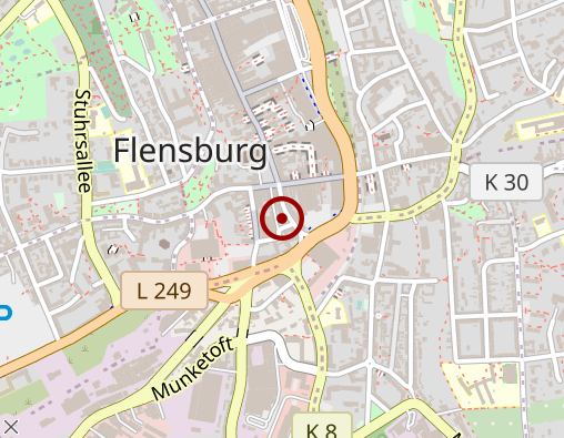 Karte: Frauenmantel e.V. Flensburg