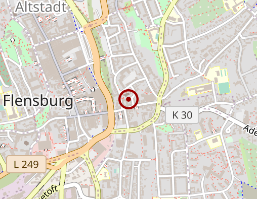 Karte: Betreutes Wohnen für Haftentlassene - Straffälligenhilfe