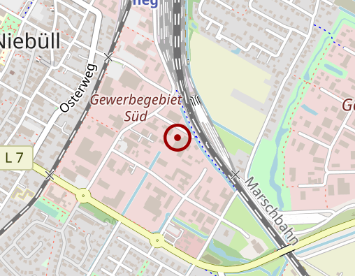 Karte: Mürwiker Werkstätten GmbH WfbM Weberstraße