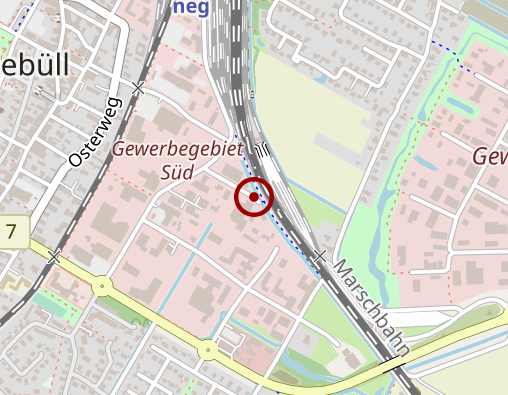 Karte: Ambulanter Pflegedienst Südtondern GmbH