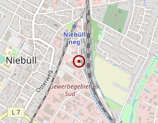 Karte: Tagespflege Niebüll