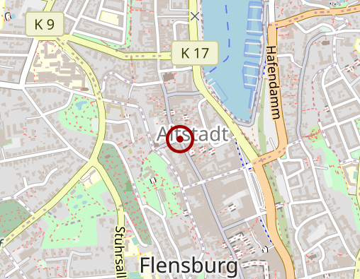 Karte: Langecker Kirsten Physiotherapeutin Krankengymnastikpraxis