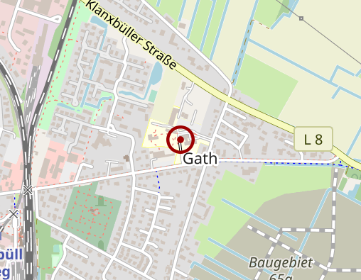 Karte: Klinikum Nordfriesland gGmbH, Klinik Niebüll